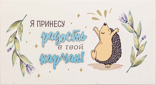 С060 Конверт Simple Cards - Радость